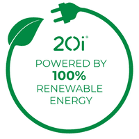 Hosting powered by 100% renewable energy