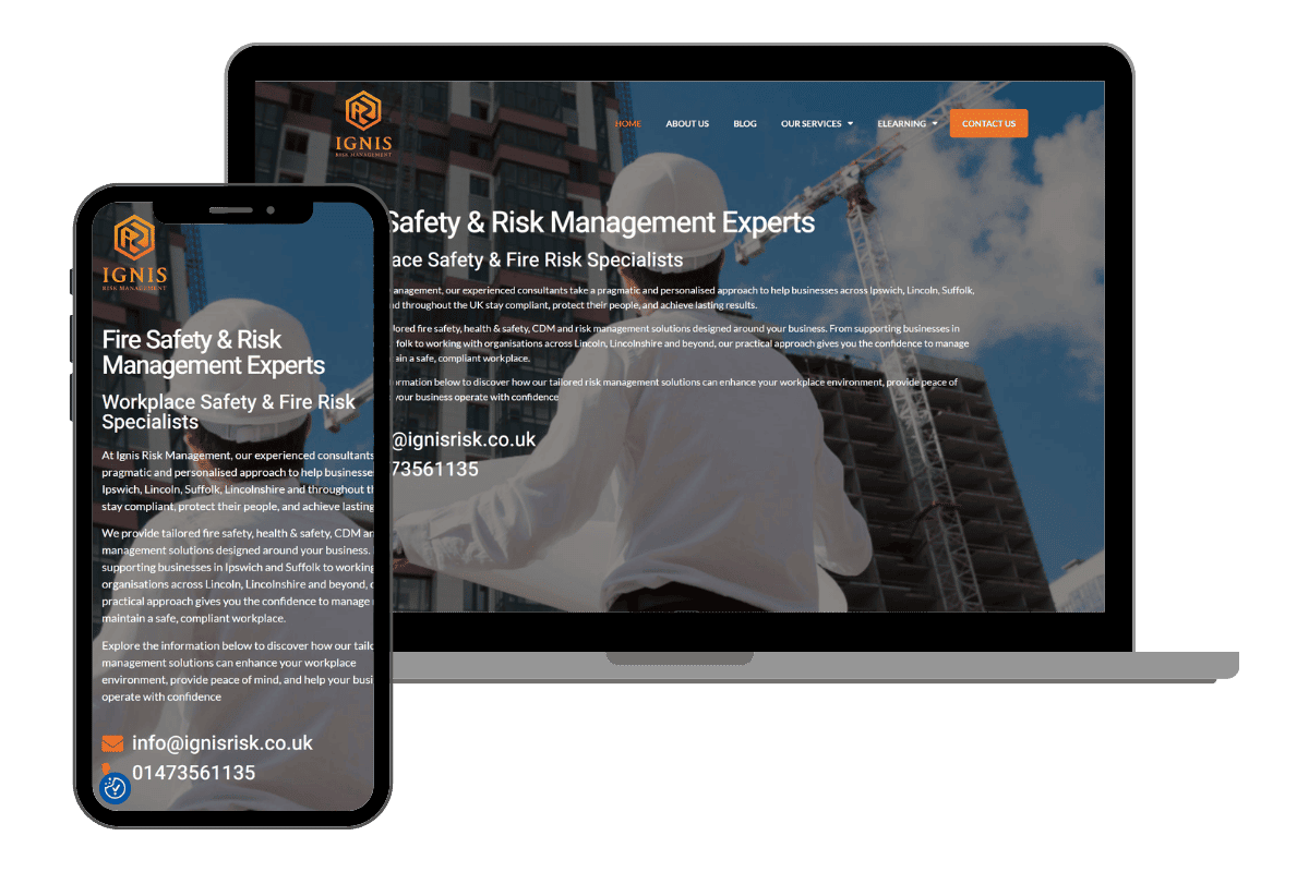 Ignis Risk Management website