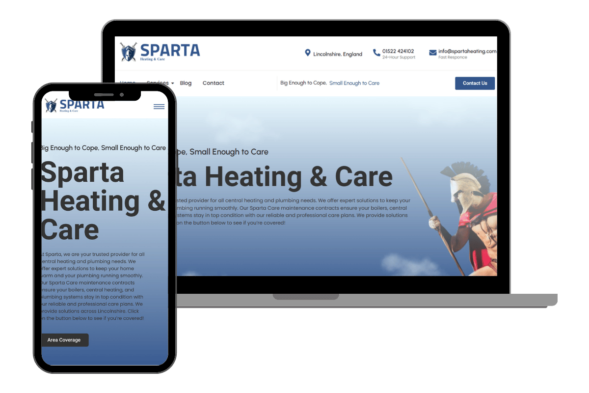 Sparta Heating & Care - Case study by SwitchUp Marketing