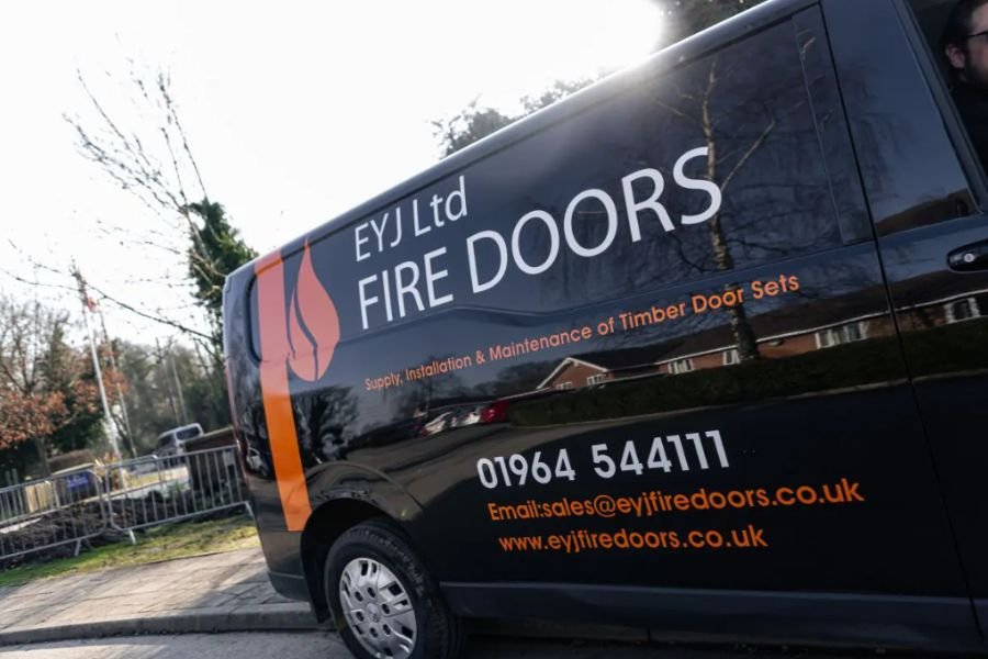 EYJ Firedoors website design case study by SwitchUp Marketing