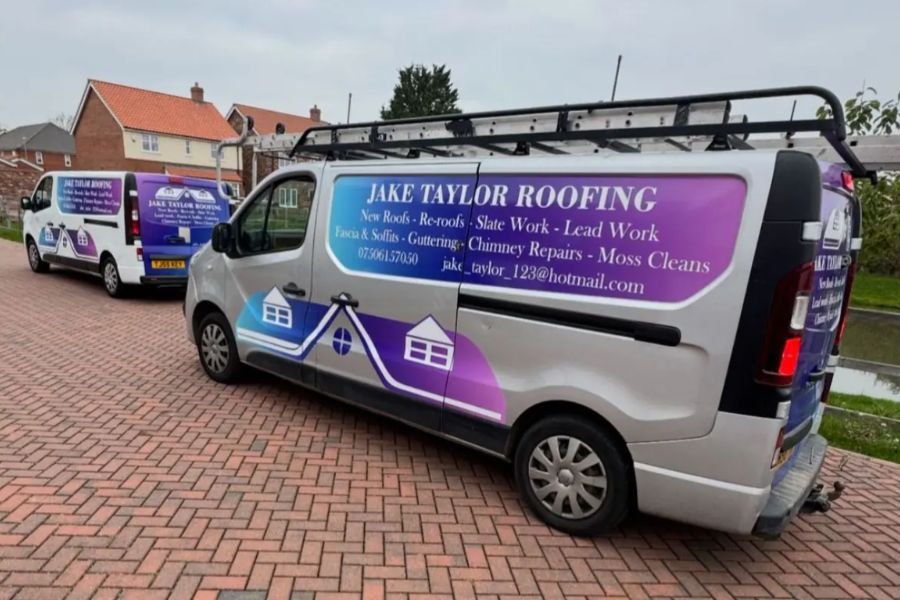 Jake Taylor Roofing website design case study by SwitchUp Marketing